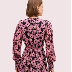 kate spade Dresses - NWT kate spade floral chiffon dress kate spade Dresses - NWT kate spade floral chiffon dress